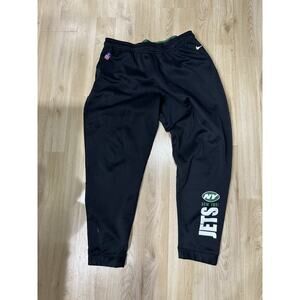New York Jets Nike NFL On Field Dri-Fit Athletic Pants Men's Black Used